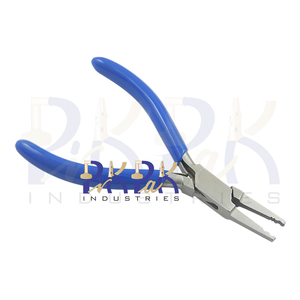 คีมจีบลูกปัดอันยิ่งใหญ่3มม. ปากตรง140มม. พร้อมสปริงพีวีซีสำหรับทำเครื่องประดับงานฝีมือแบบ DIY สำหรับเครื่องปอกสายแหวน - Product Image 5