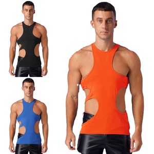 Débardeurs de sport à capuche personnalisés pour hommes – Légers, respirants, écologiques et à séchage rapide pour l'entraînement en salle de sport - Product Image 3