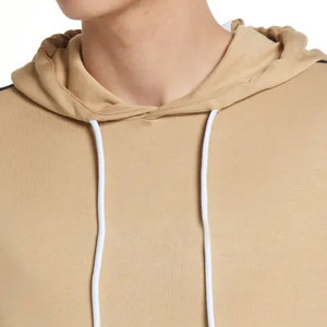 Nouveauté, ensemble short à capuche coupe ajustée pour homme, tissu éponge français, respirant et extensible pour le streetwear d'hiver - Product Image 5