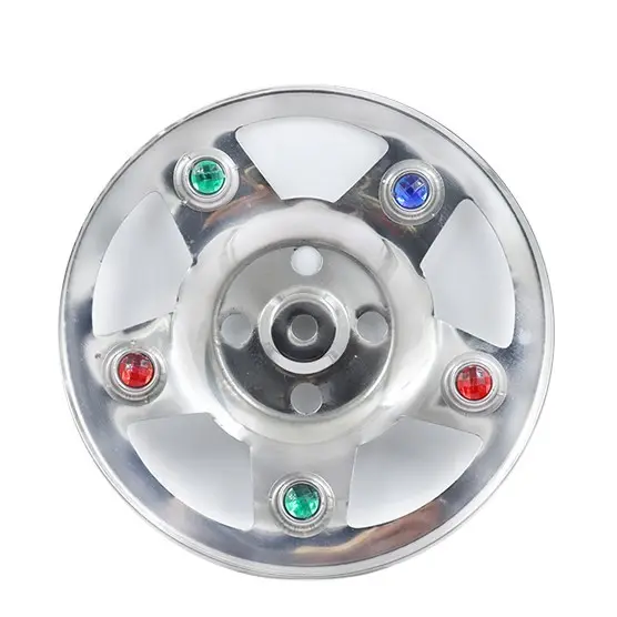 Stainless steel Wheel Rim cover for Bajaj RE compact motorcycle