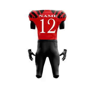 Envío Rápido, Ropa Deportiva, Conjunto de Uniforme de Fútbol Americano, Impresión por Sublimación de Alta Calidad, Uniforme de Equipo de Talla Grande - Product Image 5