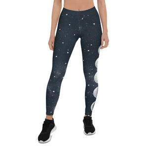 Leggings de sport sans couture taille haute pour femmes, longueur genou, effet push-up, design par sublimation, fitness, exercice, collants de yoga pour femmes - Product Image 1