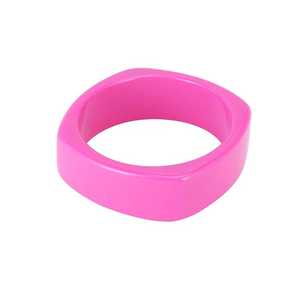 Fashion Jewelry Handmade Epoxy Resin <b>Bracelet</b> for <b>Girls</b> Environmentally Friendly Bangle Eco Friendly Bangle Modern Hexagon - Product Image 2