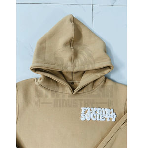 Chándales Personalizados con Estampado Puff, Material de Alta Calidad a Bajo Precio, 100% Algodón, Gruesos, Lisos, 500 g/m², Trajes Deportivos de Felpa para Hombre - Product Image 2