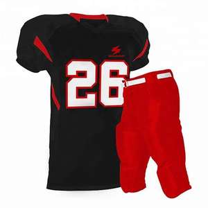 Maillots de football américain personnalisés abordables uniformes d'équipe de haute qualité prêts pour la performance à tous les niveaux Design personnalisé - Product Image 3