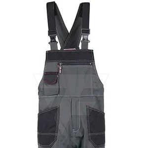 Ropa de trabajo industrial personalizable de poliéster/algodón, babero impermeable transpirable, traje Dangri, ropa de seguridad, mono de trabajo - Product Image 6