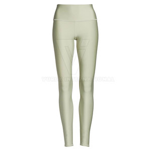 Leggings de yoga décontractés pour femmes, légers et respirants, taille mi-haute, avec logo personnalisé, dernier design, vente en gros, en Spandex/Polyester, longueur midi, toutes tailles - Product Image 1