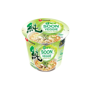 Fideos Instantáneos NONGSHIM SOON VEGGIE CUP, Paquete de 6 - Product Image 1