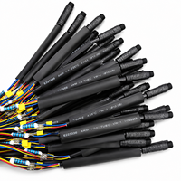 Câble de raccordement M8 avec connecteur circulaire, assemblage de câbles M8 vers borne PH XH avec filtre ferrite et blindage EMI, personnalisable OEM
