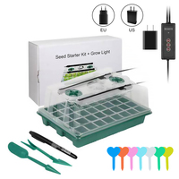 Dôme d'humidité de 40 cellules pour kit de germination des graines, démarrage des semis, propagation, clonage des plantes