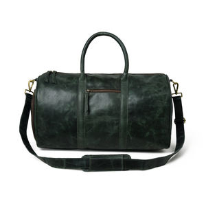 Sacs de voyage en cuir véritable de luxe de haute qualité personnalisés - Product Image 6