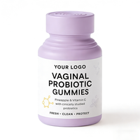 Gummies Probiotiques Vaginales pour Adultes, Soin Intime Quotidien, Soutien Immunitaire, Santé Digestive, Osseuse et Articulaire, Certifiées GMP - Meilleures Ventes
