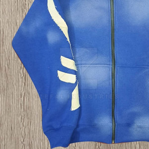 Service OEM – Nouveauté : Ensembles de survêtements pour hommes, grande taille, à capuche, 100 % coton, écologiques, respirants et légers – Vente Flash - Product Image 5