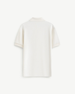 เสื้อแขนสั้นสำหรับผู้ชายผ้าคอตตอนโพลีเอสเตอร์ถักแบบระบายอากาศใส่พอดีตัวจากเวียดนาม - Product Image 2