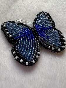 Broches perlées Broche design faite à la main. Accessoires de haute qualité. Broche design unique. Baby shower meilleur cadeau. - Product Image 3
