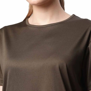 เสื้อยืดคอกลมสีทึบระบายอากาศได้ดีแห้งไว2025 - Product Image 4