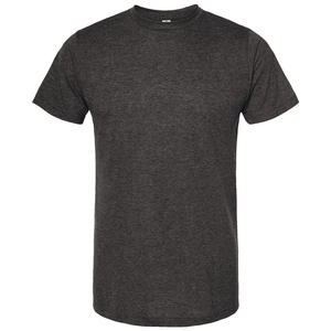 Camiseta Unisex de Algodón 100% Ecológica Estilo Hip Hop, Color Gris Jaspeado, Novedad 2025, Manga Corta, Cuello Redondo, 200g - Product Image 1