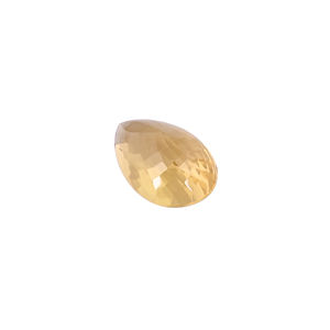 Quartz citron naturel 30X20MM poire coupe normale 55.65Cts 1 pièce pierre précieuse pour la fabrication de bijoux - Product Image 3