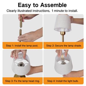 Đèn bàn cơ sở E26 không dây có thể sạc lại cho khách sạn cho nhà hàng và khách sạn - Product Image 5