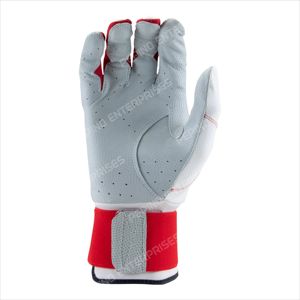 Gants de frappeur de baseball en cuir véritable Gant de batte pour jeunes adultes Gant de batte professionnel pour hommes et femmes Gant de softball sur mesure - Product Image 3