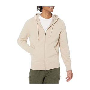 Sweat à capuche zippé pour hommes à la mode pour l'hiver avec une qualité élevée et supérieure 100% coton biologique 450 GSM - Product Image 2