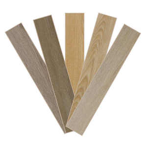 Échantillons de revêtements de sol SPC antidérapants 4mm 5mm 6mm à surface lisse, système clic, résistants à l'usure, pour application intérieure en hôtels - Product Image 1