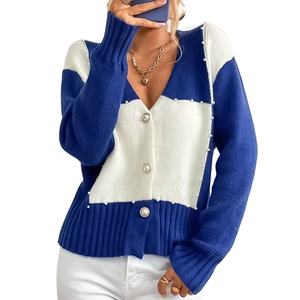 Suéter de lana de Cachemira para mujer de alta calidad, suéter de invierno transpirable para niñas con colores personalizados, suéter suave y cómodo - Product Image 6