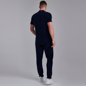 Survêtements en velours 2 pièces survêtements en velours pour hommes décontracté 2 pièces ensembles à manches longues survêtements en velours personnalisés pour garçons - Product Image 2