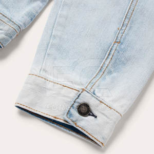 Chaqueta de Mezclilla para Hombre, Corte Ajustado, Fabricada en Pakistán, Ropa Casual para Uso en Exteriores, Chaqueta de Mezclilla para Hombre con Personalización - Product Image 4