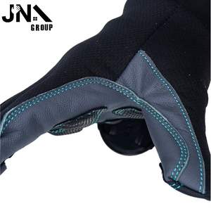 Conductores de cuero de vaca negro Construcción Mecánico Trabajo Protección de manos Guantes de trabajo de cuero de seguridad - Product Image 5