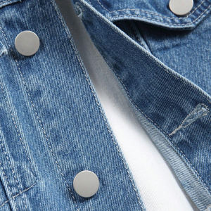 Veste en jean bleu vintage pour homme Speemo Sports, polyester/coton, décontractée, manches longues, boutonnée, streetwear d'hiver, vêtements d'extérieur imperméables - Product Image 4