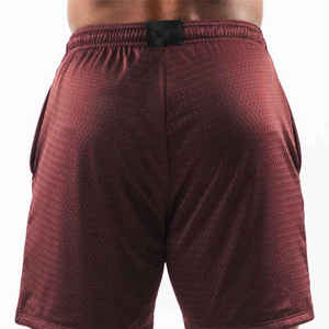 Shorts en toile personnalisés, logo personnalisé, décontractés, sport, basket-ball, respirants, séchage rapide, écologiques, pour hommes - Product Image 3