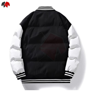 Chaqueta acolchada personalizada para hombre, logotipo personalizado de calidad superior, tallas grandes disponibles, tela transpirable suave y cálida, estilo de calle - Product Image 5