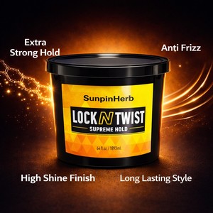 Gel coiffant professionnel pour dreadlocks et tresses, tenue extra forte, sans résidus, marque privée, fabricant OEM - Product Image 3