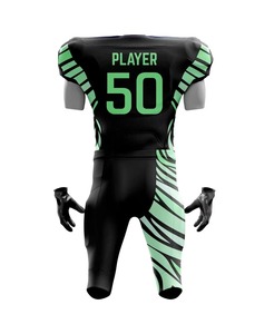 Uniforme de Fútbol Americano para Equipo Profesional, Impreso, Cómodo, de Secado Rápido, Transpirable, Ropa Deportiva Unisex, 100% Poliéster - Product Image 5