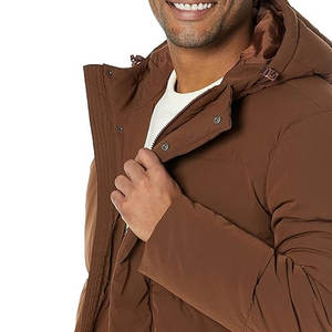 Personnalisable Hommes Hiver Puffer Veste Designer Doux Imperméable Extérieur Toile High Street Plus La Taille Bulle Fabrication - Product Image 3