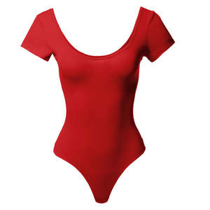 Kivotech Body de mujer personalizado Trajes Active Stretch Casual Manga corta Bodysuits para mujeres con alta calidad - Product Image 1