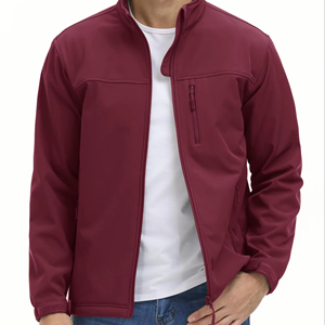 Vestes pour hommes en gros 2025 Veste softshell avec logo Veste personnalisable pour homme - Product Image 1