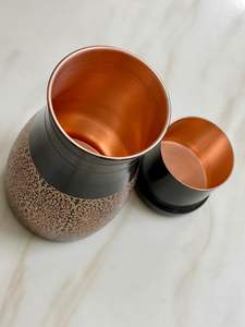 Vintage design thermos Floral engraved thermos Embossed metal flask Elegant coffee thermos <b>Retro</b> pattern thermos bottle - Product Image 2