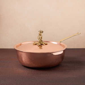 Ensemble de casseroles classiques de luxe, qualité supérieure, en cuivre, écologique, pour les hôtels et les restaurants, usage commercial - Product Image 1