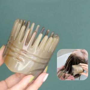 Masseur Gua Sha en corne de buffle de la meilleure qualité pour la beauté du visage et du corps, accessoire de qualité supérieure pour le cuir chevel, forme personnalisée - Product Image 4