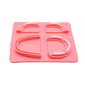 Kit de Suture Manuel Réutilisable pour l'Entraînement Dentaire, Coussin d'Entraînement Durable avec Certification CE pour la Pratique de la Suture Orale pour Étudiants en Soins Infirmiers - Product Image 1