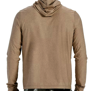 Oversized Cotton Polyester <b>Blend</b> Fleece Hoodies Pullover Sweatshirt Men's Half Zipper Warm Crew Neck Digital Printing for Winter - Product Image 5