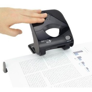 RAPESCO ECO X5-30ps เครื่องเจาะกระดาษ 8 ซม. 30 แผ่น (80 กรัม/ตร.ม.) สีดำ พร้อมรางนำ - Product Image 5