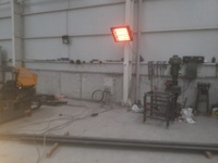 Usine industrielle infrarouge Atelier entrepôt lieu de travail haut plafond grand Volume Commercial industriel entreprise 4500w chauffage
