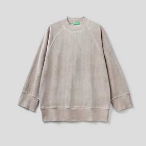 คอลเลกชั่นเสื้อสเวตเตอร์ผ้าฝ้าย100% สำหรับผู้หญิงคอลเลคชั่นฤดูใบไม้ร่วงฤดูหนาวเสื้อสเวตเตอร์แบบลำลองพร้อมป้ายตกแต่ง - Product Image 4