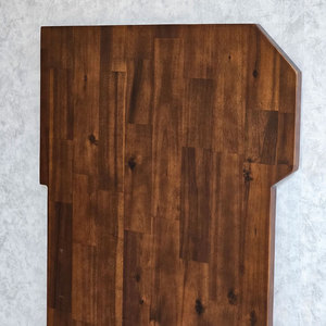 Escritorio para Juegos MB044 Moderno de Madera de Acacia de 140x70cm, 25mm de Grosor, con Superficie de Carbono y Melamina, Resistente para Uso en el Hogar y la Oficina - Product Image 5