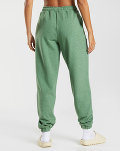 กางเกงวอร์มสีดำสำหรับผู้หญิงกางเกงวิ่งออกกำลังกายผ้าคอตตอนทรงเรียวสำหรับผู้หญิง - Product Image 4