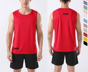Gilet de gymnastique sans manches pour hommes gilet musculaire respirant nouveau design pour vêtements de sport d'entraînement - Product Image 5