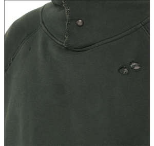 Nuevo diseño Spray Dirty Wash Sun Fade Hoodies Alta calidad Costura desgastada personalizada Oversize Forrado Bordado Sudadera con capucha - Product Image 2